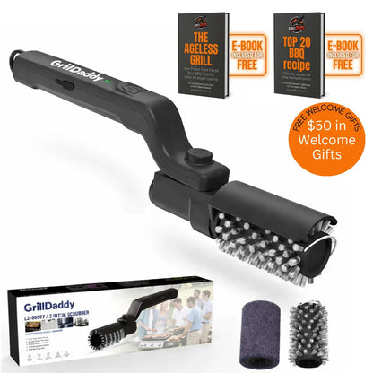 Electric Power Grill Power Scrubber