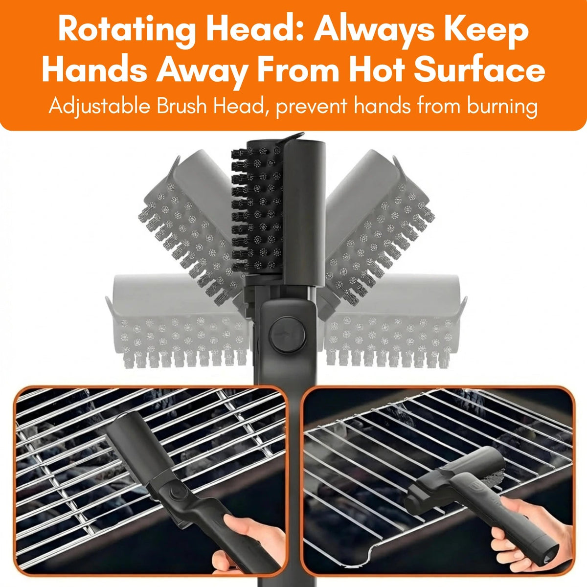 Electric Power Grill Power Scrubber