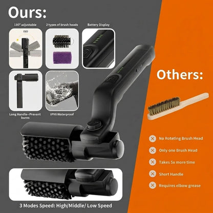 Electric Power Grill Power Scrubber