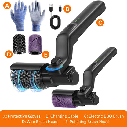 Electric Power Grill Power Scrubber
